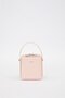 Pink Rectangular Model Shoulder Bag