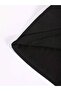 Women's V-Neck Plain & Printed Black / White Oversize T-Shirt Casual - 2