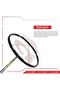Graphite 999 Japanese Graphite Unstrung Badminton Racket | 30 LBS Tension | Black Yellow - 5
