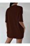 Happiness Printed Women's Oversize Salas T-shirt Boyfirend - 4