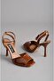 Seç 8496 Heeled Shoes (Heel Height: 10.5 cm) Taba Patent Leather - 7