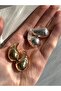 Steel Tarnish Silver Color Water Drop Hailey Earring - 2