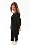 Bürümcük Fabric Crew Neck Tunic with Slits on the Sides - 5