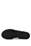 Women's Genuine Leather Black Leather Heeled Sandals - 6