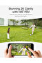 S1 Outdoor 2K Solar Security Camera, IP67, 10400mAh Battery, AI Detection, Built-in 8GB - 3