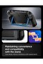 Dual Grip for Nintendo Switch 2 case (2025) Kickstand Compatible with Enhanced Grip - Black - 8