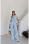 Blue Milora Blouse Trousers Set - 2025145 - 4