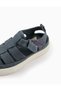 Closed Strap Sandals for Baby Boy, Grey - 4
