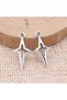 Silver 40pcs 23x10mm Antique Silver Color Openwork Star Charms For Jewelry Making - 2