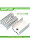 10pcs white Aluminum Heatsink Radiator 15*10*22mm Transistor TO-220 For TO220 Transistors IGMOPNRQ - 3