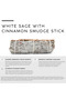 White Sage with Cinnamon Smudge Stick - Pack of 3 Stick - 2