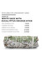 White Sage with Eucalyptus Smudge Stick - Pack of 3 Stick - 6