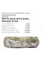 White Sage with Basil Smudge Stick - Pack of 3 Stick - 6
