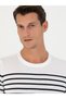 White Slim Fit Crew Neck Knitwear T-Shirt 50265915 -Vr013 - 2