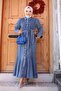 Women's Bucket Buttoned Denim Dress