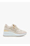 Panelled Lace-Up Sneakers - 3