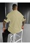 Milan Graphic T-Shirt for Men - Casual Green Letter Print T-Shirt, Summer Outdoor Wear - 4