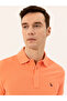Salmon Polo Neck Slim Fit Basic T-Shirt 50250189 -Vr047 - 2
