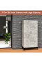 Modern Tall Shoe Cabinet 7 Shelves, Perfect for Entryways Solution for Shoe Collection - 3