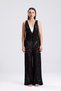 Women's Knitwear Knitted Jumpsuit Openwork Diamond Pattern Detailed Beach Dress