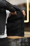 Men's Black Carbon Leather Jacket - 5