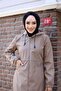 Women's Pocketed Hooded Bondit Cap - 5