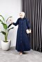 WOMEN'S BUTTONED COTTON GABARDINE COAT - 6