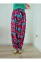 Viscose Print Fabric Floral Print Baggy with Pockets 100% Cotton - 2
