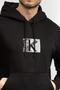 Erkek Kapüşonlu Sweatshirt Siyah - 7