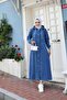 Women's Long Pocket Hooded Jeans Cap - 4