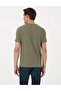 Khaki Slim Fit Crew Neck T-Shirt 50306802-Vr027 - 5