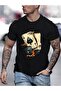 Casual Graphic Letter Print Short Sleeve T-Shirt for Men - Vibrant Green Summer Tee, Bold Design