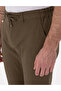 Khaki Slim Fit Linen Look Canvas Trousers 50308086 -Vr027 - 5