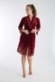Lacy Stylish Elegant Bamboo Cotton Dressing Gown - 3