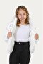 Girl's White Removable Hooded Waterproof and Windproof Winter Puffer Jacket & Coat & Parka with Pockets - 3