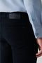 Men's Navy Blue Flexible 5-Pocket Canvas Trousers E 003007 - 7