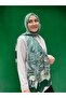 Ethnic Voile Shawl - Green - 4456-09