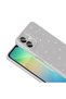Galaxy A06 Case Camera Protected Silvery Luxury Tchs Cotton Cover - Silver - 4