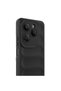 Tchs Ethnic Silicone Cover for Infinix Hot 40 Pro Case Flexible Tpu with Hollowed Back Surface Design - Navy Blue - 5