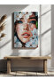 Woman Portrait Home Office Kitchen Living Room Wall Decoration Canvas Painting - 2