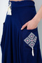 Embroidered Double Pocket Shalwar Cut Woven Skirt - 4