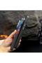 Apple iPhone 15 Pro Compatible Lux Carbon Fiber Magsafe Metal Case Ultra Light Thin Magnetic Cover. - 3