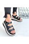 Women's Sandals Black Skin Casual Jatay - 4