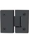 Alise Glass Shower Door Hinges, 180 Degree Shower Door Hinges for Glass Doors, Heavy Duty Stainless - 2