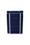 5-Layer Shoe Rack Blue 60x90x30centimeter - 2