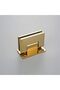 Heavy Duty 90 Degree Glass Door Cupboard Showcase Cabinet Clamp Glass Shower Doors Hinge Rep - 6