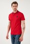 U.S. Polo Cotton Slim Fit Buttoned Polo Neck t Shirt Men's Polo Neck t Shirt G081Gl 0112084093 - 3