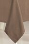 مفرش طاولة نحاسي مقاس 160 × 220 سم ديكور بسيط لغرفة المعيشة والمطبخ والمطعم والمقهى - 2