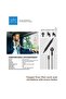 Mono Earphone Lightning Connector for iPhone, MFi Certified In-Ear Headset with Mic - Black - 4