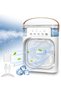 Portable Mini Air Conditioner Fan – 3 Speeds, 3 Spray Modes, 7-Color LED for Home & Travel - 4